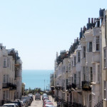 Looking out over the sea